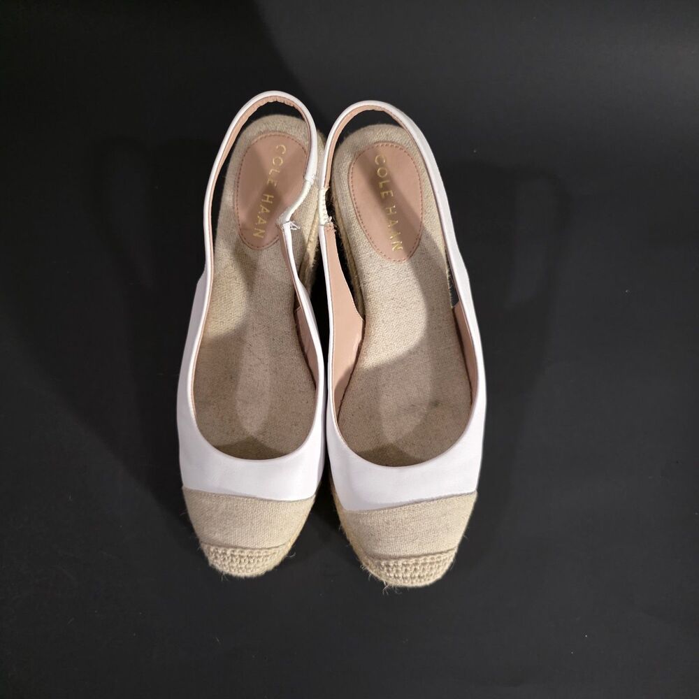 Cole Haan Espadrilles Wedge Sandals Sz 7.5 B - Picture 2 of 12